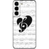 BW Musical Notes Galaxy S22 Skin